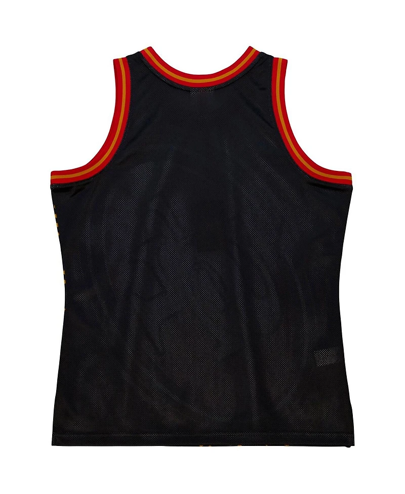 Men's Mitchell & Ness Black San Francisco 49ers Big Face 7.0 Fashion Tank Top