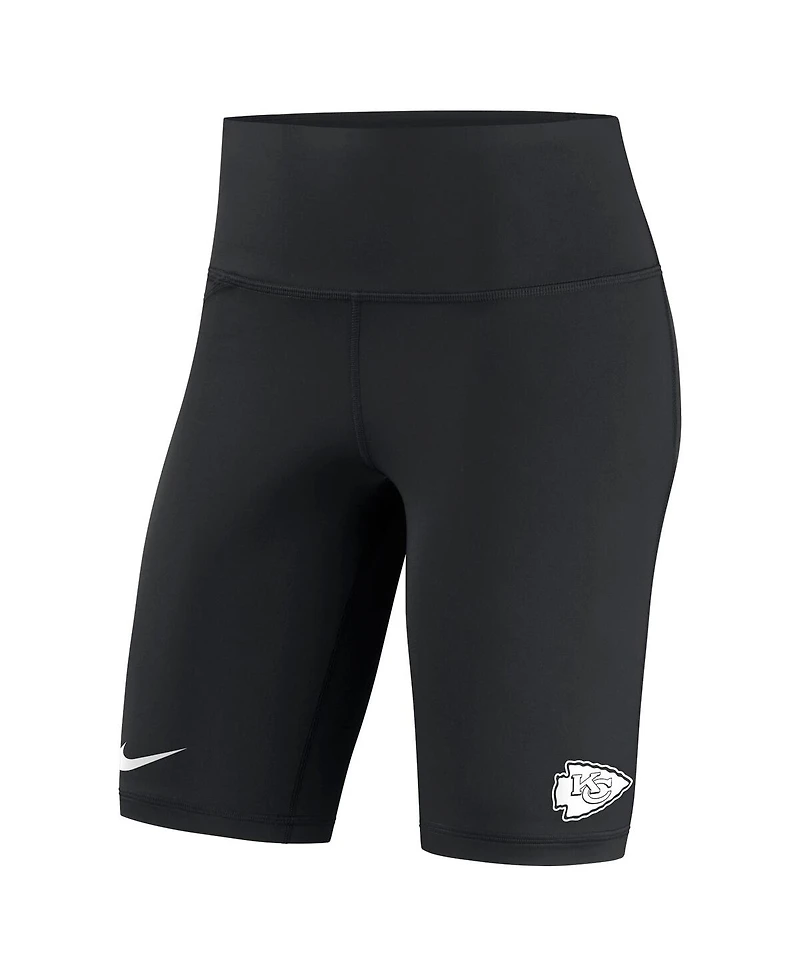 Women's Nike Black Kansas City Chiefs Biker Shorts