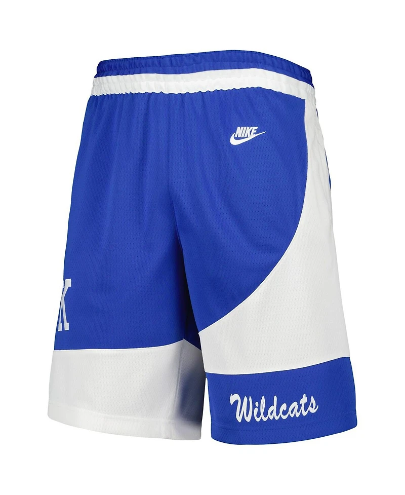 Men's Nike Royal, White Kentucky Wildcats Limited Retro Performance Shorts