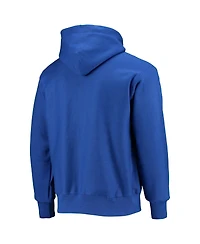 Men's Champion Royal Albany State Golden Rams Tall Arch Pullover Hoodie
