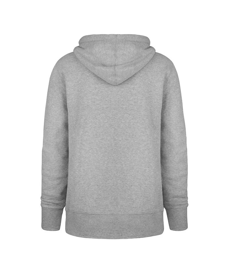 Men's '47 Brand Gray Detroit Lions Driven by Detroit Pullover Hoodie