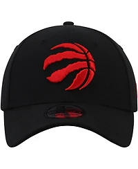 Men's New Era Black Toronto Raptors Team Classic 39THIRTY Flex Hat