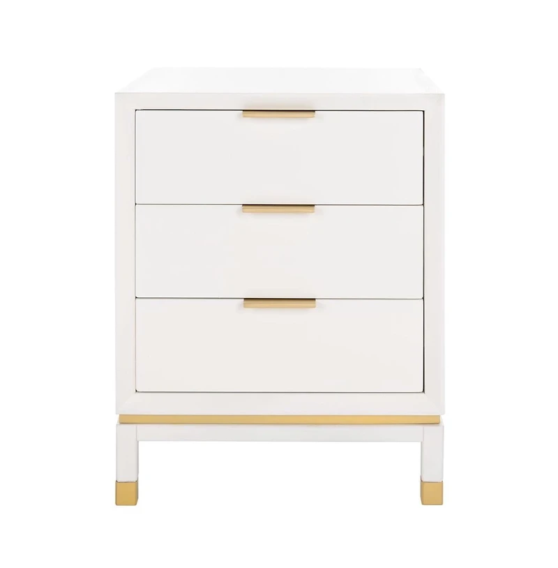 Baskin 3 Drawer Accent Table
