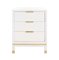 Baskin 3 Drawer Accent Table