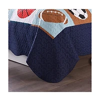 MarCielo Kids Girls Boys Quilt Set Bedspread Coverlet Set A13