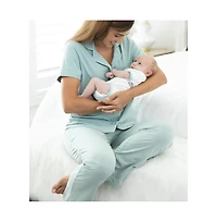 Angel Maternity Short Sleeve 2-piece Pajama