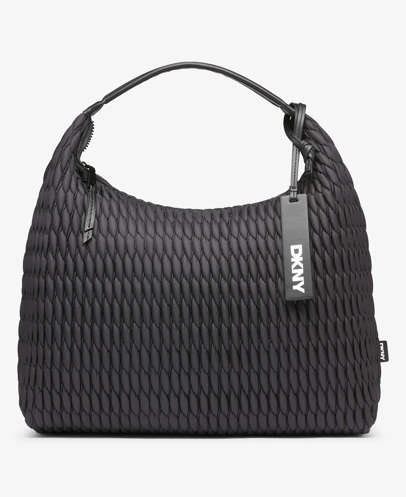 Dkny Mack Nylon Large Hobo Bag