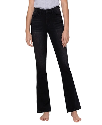 Flying Monkey Women's High Rise Slim Bootcut Jeans