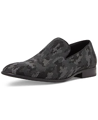 Steve Madden Men's June Camo-Print Smoking Slippers