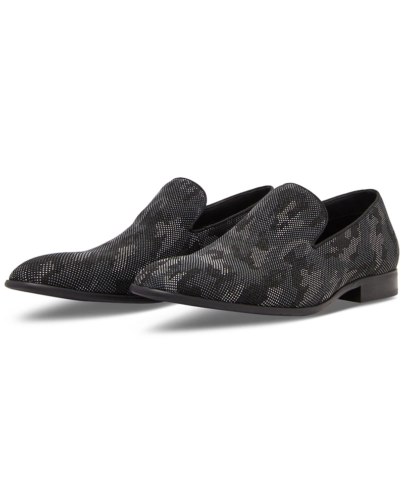 Steve Madden Men's June Camo-Print Smoking Slippers