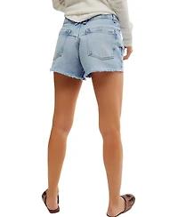 Free People Women's Now Or Never Denim Shorts