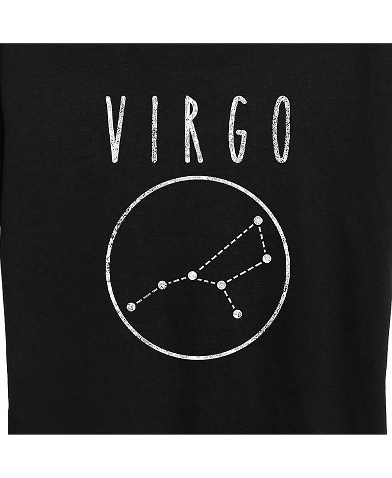 Hybrid Apparel Trendy Plus Astrology Virgo Graphic T-shirt