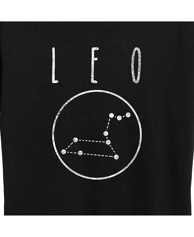 Hybrid Apparel Trendy Plus Astrology Leo Graphic T-shirt