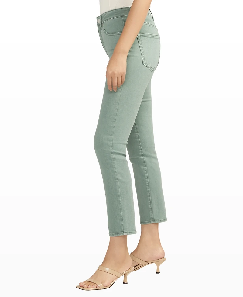 Silver Jeans Co. Women's Isbister High Rise Straight Leg Jeans
