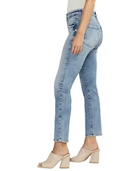 Silver Jeans Co. Women's Isbister High Rise Straight Leg Jeans