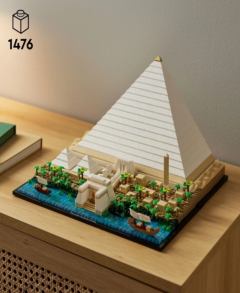 Lego Architecture Great Pyramid Of Giza 21058 Adult Toy Building Set