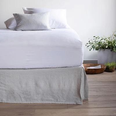 100 French Linen Bedskirt