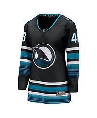 Women's Fanatics Tomas Hertl Black San Jose Sharks Alternate Premier Breakaway Player Jersey