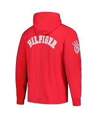 Men's Tommy Hilfiger Red Kansas City Chiefs Morgan Long Sleeve Hoodie T-shirt