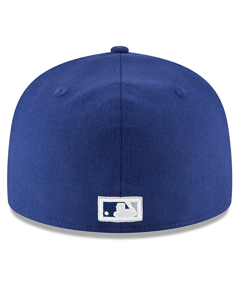 Men's New Era Royal Chicago Cubs Cooperstown Collection Wool 59FIFTY Fitted Hat