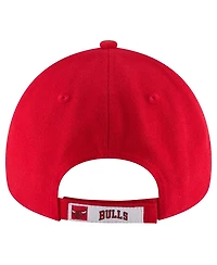 Men's New Era Red Chicago Bulls The League 9FORTY Adjustable Hat