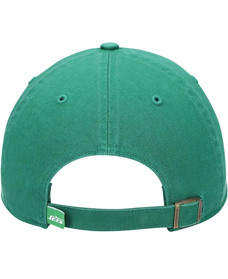Men's '47 Brand Green New York Jets Clean Up Legacy Adjustable Hat