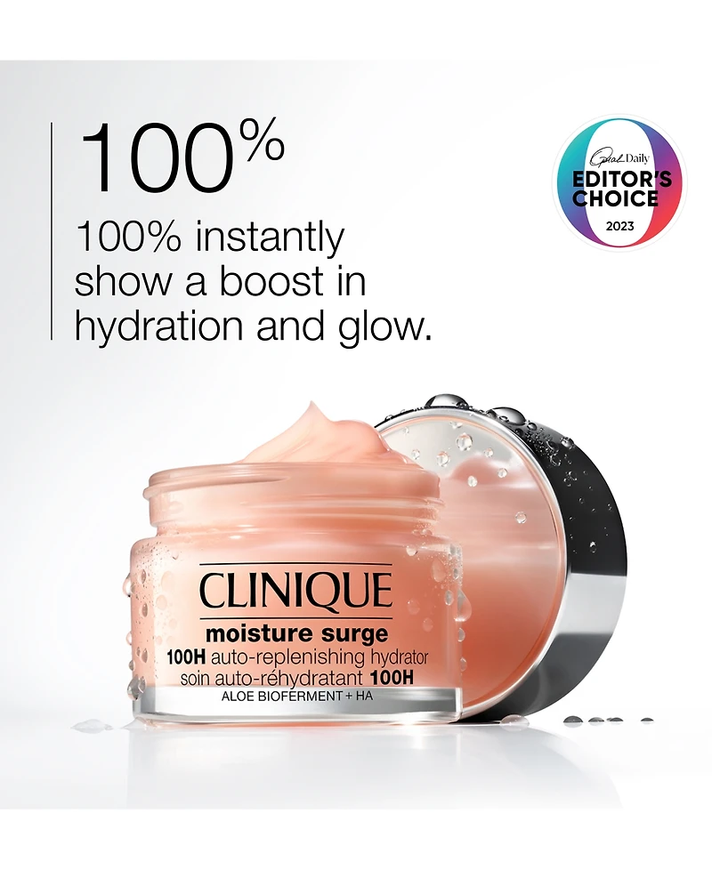 Clinique Moisture Surge 100H Auto-Replenishing Hydrator Gel Moisturizer with Hyaluronic Acid