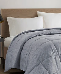 Intelligent Design Comfort Cool Jersey Knit Oversized Down Alternative Comforter