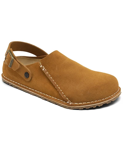Birkenstock Men's Lutry 365 Suede Clogs from Finish Line