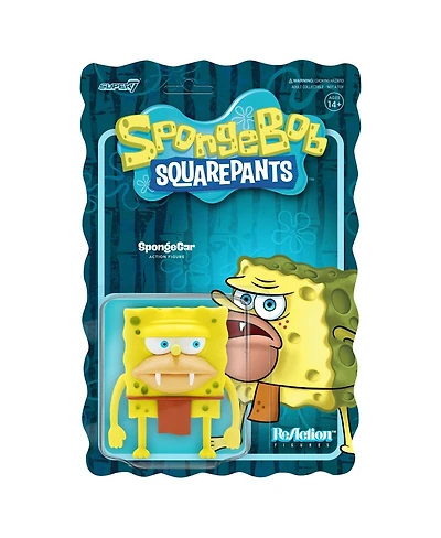Super 7 SpongeBob Square Pants SpongeGar Reaction Figure - Wave 2