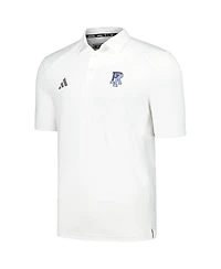 Men's adidas White Rhode Island Rams Classic Aeroready Polo Shirt