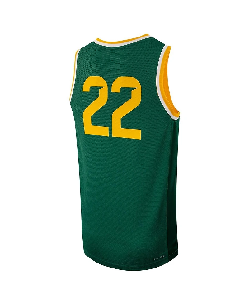 Men's and Women's Nike #24 Green Baylor Bears Team Replica Jersey Basketball