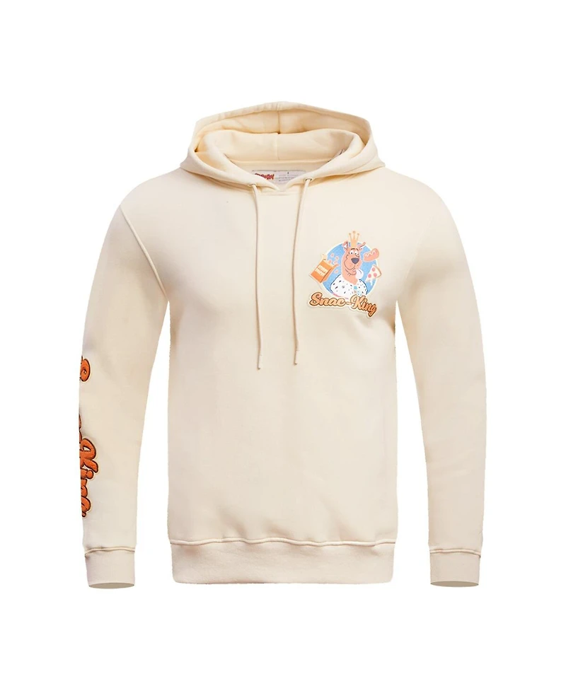 Men's and Women's Freeze Max Natural Scooby-Doo Snack King Pullover Hoodie