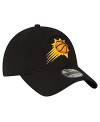 Men's New Era Black Phoenix Suns Team 2.0 9TWENTY Adjustable Hat