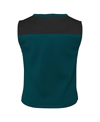 Big Girls Green Philadelphia Eagles Spirit Two-Piece Cheerleader Set