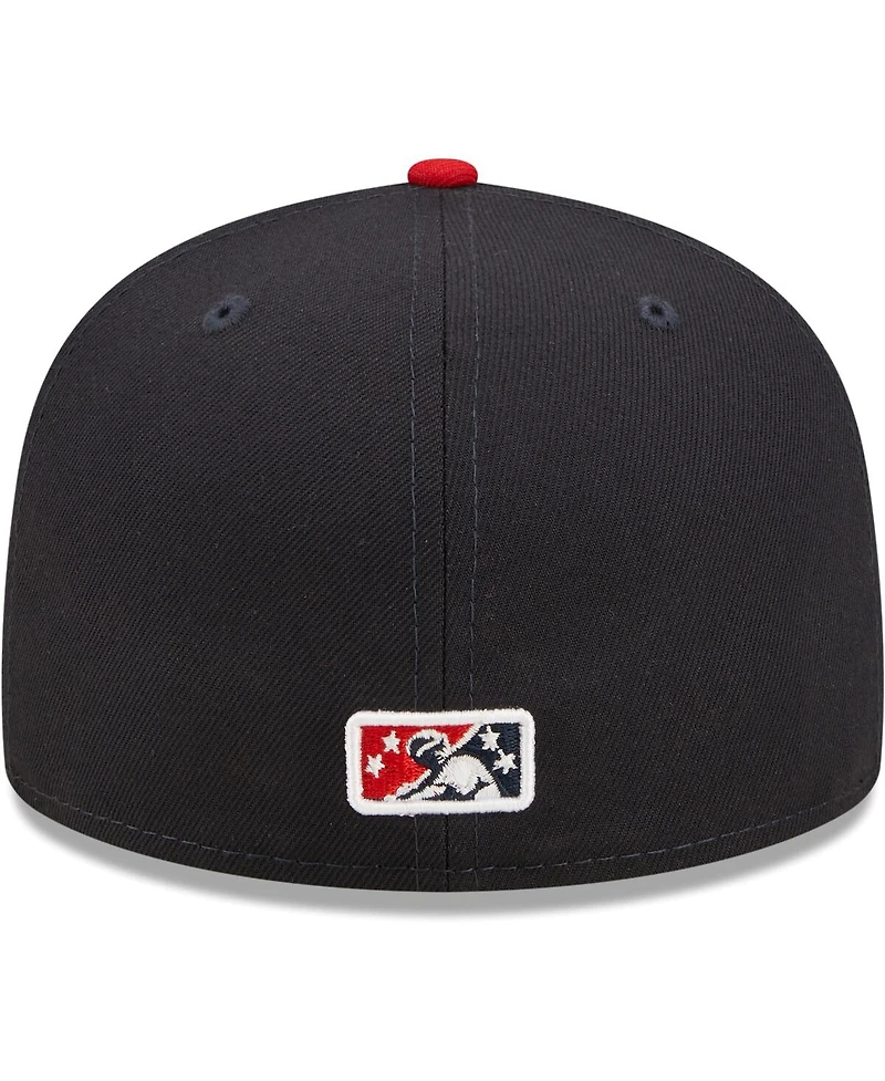 Men's New Era Navy Reno Aces Authentic Collection Team 59FIFTY Fitted Hat