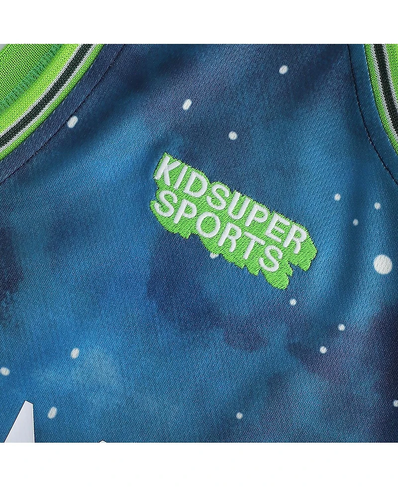 Men's and Women's Nba & KidSuper Studios by Fanatics Blue Minnesota Timberwolves Hometown Jersey
