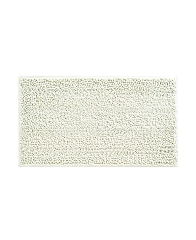 Laura Ashley Astor Chenille Bath Mat, 17" x 24"