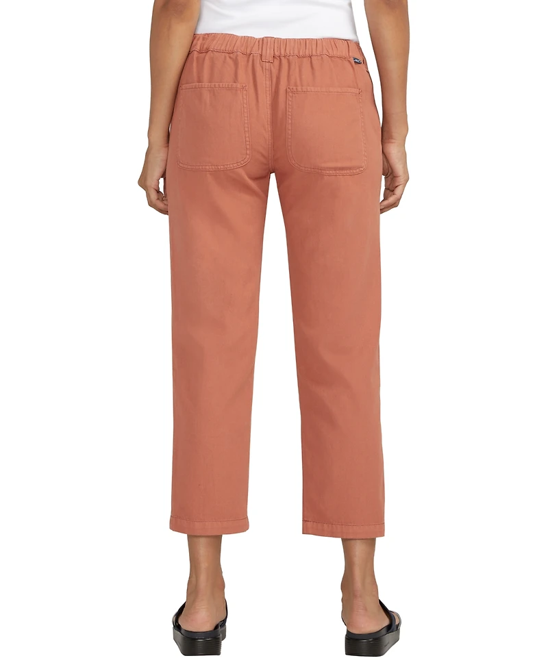 Jag Women's Chino Tailored Cropped Pants