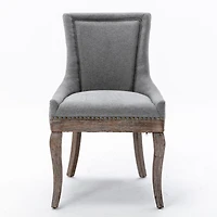 Streamdale Furniture Ultra Side Dining Chair, Thickened Fabric Chairs With Neutrally Toned Solid Wood