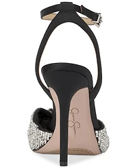 Jessica Simpson Women's Ohela Beaded Knot Ankle-Strap Dress Sandals