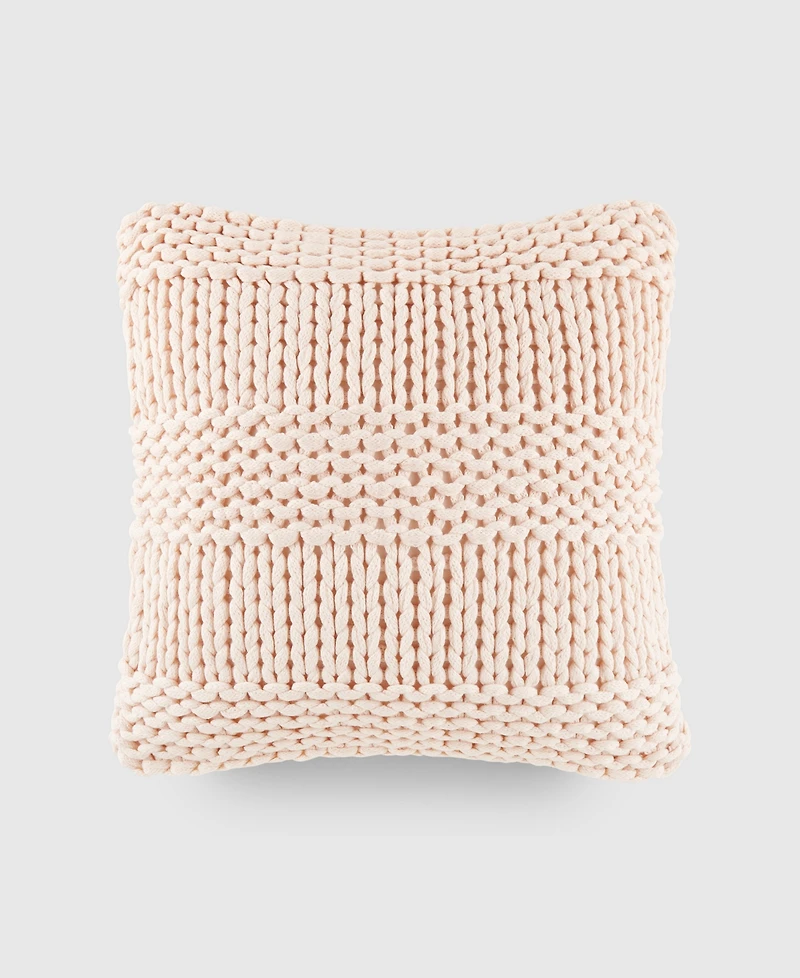 ienjoy Home Cozy Chunky Knit Decorative Pillow, 20" x