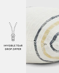 ienjoy Home Striped Yarn Dyed Decorative Pillow, 20" x