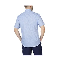 Poplin Stretch Short Sleeve Shirt