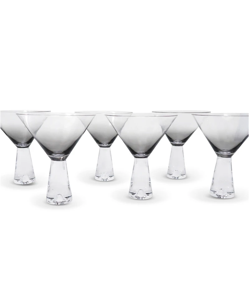 Vivience Ombre Martini Cups, Set of 6