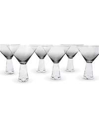 Vivience Ombre Martini Cups, Set of 6