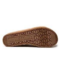 Minnetonka Women's Posey Crossband Wedge Sandal