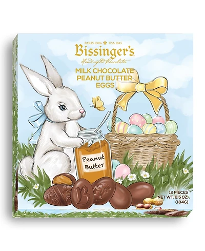 Easter Milk Chocolate Peanut Butter Eggs, 12 Pieces
