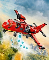 Lego City Fire Rescue Plane Toy for Kids Set 60413, 478 Pieces
