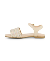 Marc Fisher Little and Big Girls Hazel Woven Open Toe Sandals